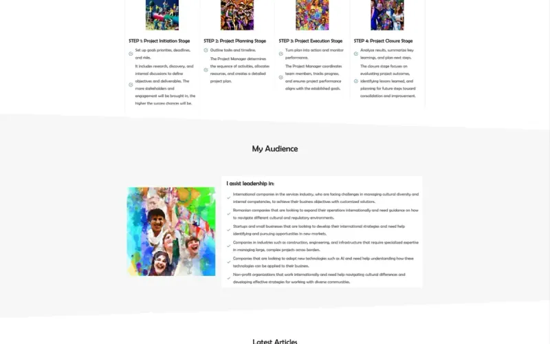Captură site Diverness.com